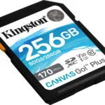 Kingston Canvas Go Plus SDXC 256GB U3 V30 A2 UHS-I 170MB/s