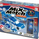 Popular PlayThings Μαγνητικό Παιχνίδι Κατασκευών Mix or Match Police για Παιδιά 3+ Ετών 60316