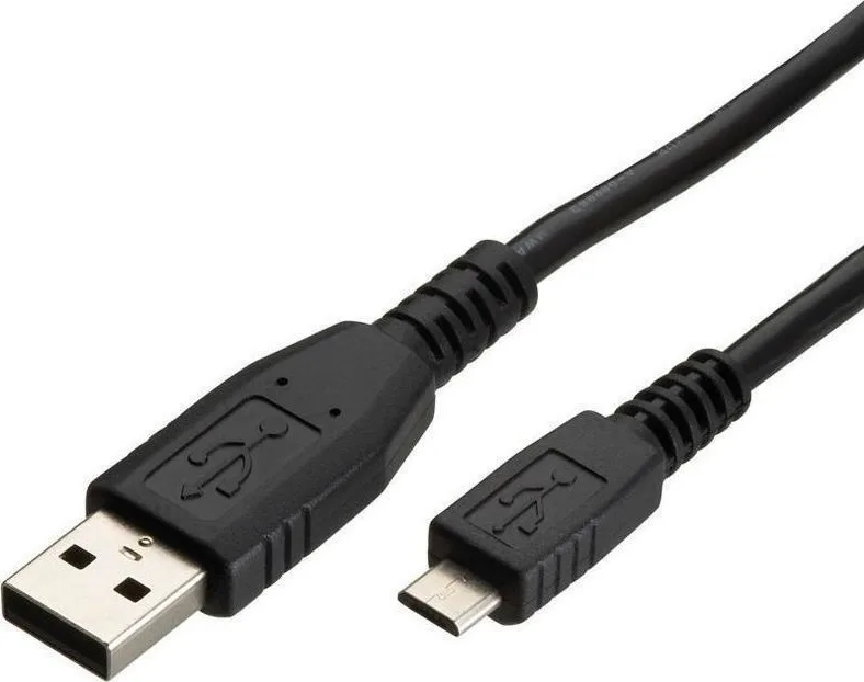 LogiLink Regular USB 2.0 to micro USB Cable Μαύρο 1.8m - Image 1
