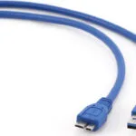 Cablexpert Regular USB 3.0 to micro USB Cable Μπλε 0.5m (CCP-mUSB3-AMBM-0.5M)