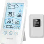 Sencor SWS 3000 W Ασύρματος Μετεωρολογικός Σταθμός Ψηφιακός Επιτραπέζιος Λευκός