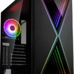 Kolink Void X Gaming Midi Tower Κουτί Υπολογιστή με Πλαϊνό Παράθυρο και RGB Φωτισμό Μαύρο