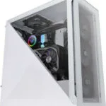 Thermaltake Divider 300 TG Snow Gaming Midi Tower Κουτί Υπολογιστή με Πλαϊνό Παράθυρο Λευκό