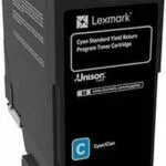 Lexmark 74C2SC0 Γνήσιο Toner Laser Εκτυπωτή Κυανό Return Program 7000 Σελίδων
