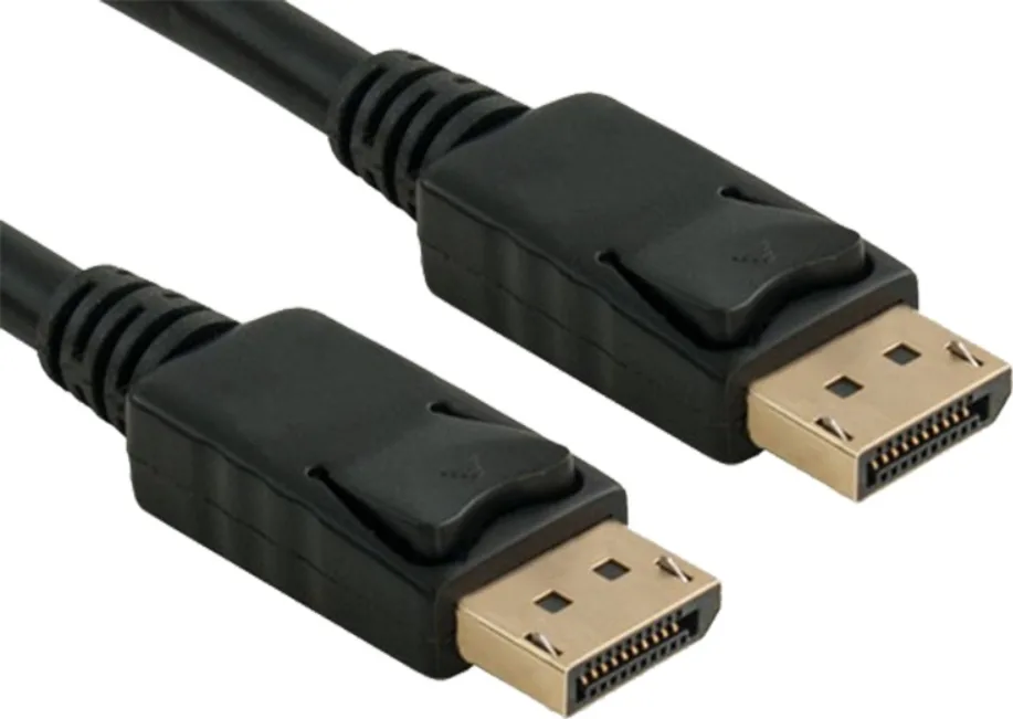 Cable DisplayPort male - DisplayPort male 1.5m Μαύρο - Image 1