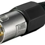 Goobay Βύσμα XLR male 1τμχ (11749) Μαύρο 11749