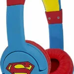 OTL Premium Junior Superman Man Of Steel Ενσύρματα Παιδικά On Ear Ακουστικά Πολύχρωμα