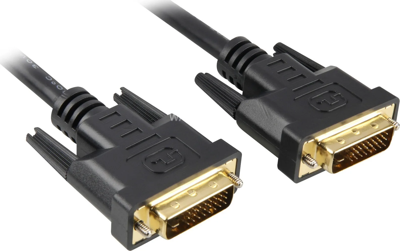 Sharkoon Cable DVI-D male - DVI-D male 5m (Dual Link) - Image 1