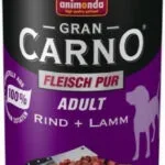 Animonda Gran Carno Υγρή Τροφή Σκύλων σε Κονσέρβα με Αρνί και Βοδινό χωρίς Σιτηρά & Γλουτένη 800gr