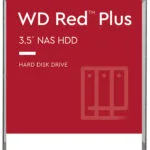 Western Digital Red Plus 12TB HDD Σκληρός Δίσκος 3.5" SATA III 7200rpm με 256MB Cache για NAS WD120EFBX