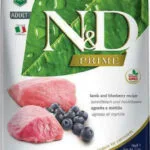 Farmina Prime Cat Lamb & Blueberry Adult Ξηρά Τροφή χωρίς Σιτηρά & Γλουτένη για Ενήλικες Γάτες με Αρνί 5kg