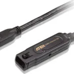 Aten USB 3.1 Cable USB-A male - USB-A female Μαύρο 10m UE3310-AT-G