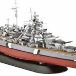Revell Battleship Bismarck Φιγούρα Μοντελισμού Πλοίο 295 Κομματιών σε Κλίμακα 1:700 35.9x10x5.9εκ. 05098