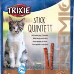 Trixie Stick Quintett Λιχουδιές σε Stick με Αρνί με Αρνί & Γαλοπούλα για Ενήλικες Γάτες 1τμχ 5gr 42723
