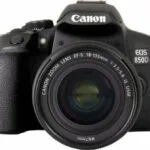 Canon DSLR Φωτογραφική Μηχανή EOS 850D Crop Frame Kit (smc DA 18-135mm F3.5-5.6 ED AL [IF] DC WR) Black