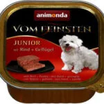 Animonda Vom Feinsten Υγρή Τροφή για Κουτάβια σε Ταψάκι με Βοδινό και Πουλερικά χωρίς Σιτηρά & Γλουτένη 150gr