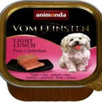 Animonda Vom Feinsten Light Lunch Υγρή Τροφή Σκύλων σε Ταψάκι Διαίτης με Γαλοπούλα και Χοιρινό Διαίτης, χωρίς Σιτηρά & Γλουτένη 150gr