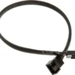 Akasa 4-Pin Molex - 4-Pin Molex Cable 0.3m Μαύρο AK-CBFA01-30