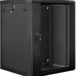 Lanberg Επιτοίχια Καμπίνα Rack 15U 60x60x77.4cm Μαύρο WF01-6615-10B