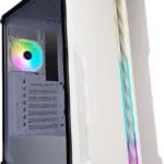 Xilence XG512.RGB Gaming Midi Tower Κουτί Υπολογιστή με Πλαϊνό Παράθυρο Λευκό