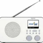Technisat Viola 2 C IR Φορητό Ραδιόφωνο Επαναφορτιζόμενο DAB+ με Bluetooth Λευκό