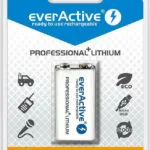 everActive Professional Επαναφορτιζόμενη Μπαταρία 9V Li-ion 500mAh 1τμχ