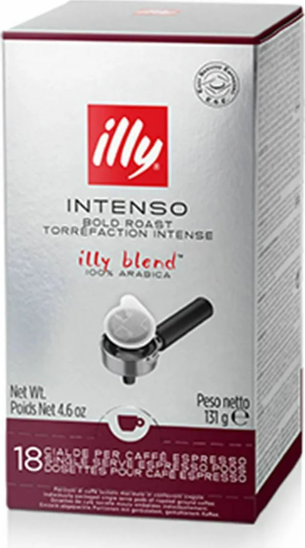 20210408180445_illy_kapsoules_espresso_intenso_scuro_symvates_me_michani_e_s_e_pod_18caps Illy Κάψουλες Espresso Intenso Συμβατές με Μηχανή E.S.E. Pod 18caps 01-01-0001 - Image 1
