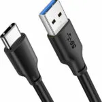 Cabletime C160 USB 3.0 Cable USB-C male - USB-A 15W Μαύρο 3m (CT-C160-U33-CMANN-B3)