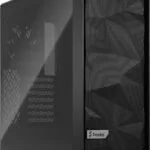 Fractal Design Meshify 2 Compact Light Tempered Glass Gaming Midi Tower Κουτί Υπολογιστή με Πλαϊνό Παράθυρο Μαύρο