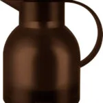 Emsa Jug Quick Press Translucent Κανάτα Θερμός Πλαστικό 1lt Καφέ 509820