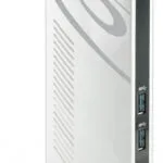 DeLock USB-A / USB-C Docking Station με HDMI Ethernet και συνδεση 2 Οθονών Ασημί (87771)