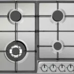 Amica Εστία Υγραερίου Αυτόνομη Inox 59x52εκ. Ασημί PGD6101ApR