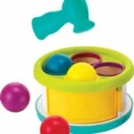 Bkids Παιχνίδι με Σφυράκι Hammer Drum Drop Ball με Ήχους για 12+ Μηνών 004883