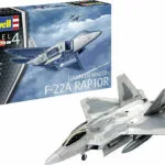 Revell Lockheed Martin F-22A Raptor Φιγούρα Μοντελισμού Αεροπλάνο 116 Κομματιών σε Κλίμακα 1:72 26.4εκ. 03858