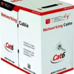 Techly U/UTP Cat.6 Καλώδιο Δικτύου Ethernet χωρίς ακροδέκτες 305m Γκρι 1τμχ ITP9-FLU-0305