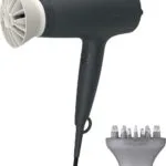 Philips Series 3000 Πιστολάκι Μαλλιών Turbo με Φυσούνα 1600W Black BHD302/30
