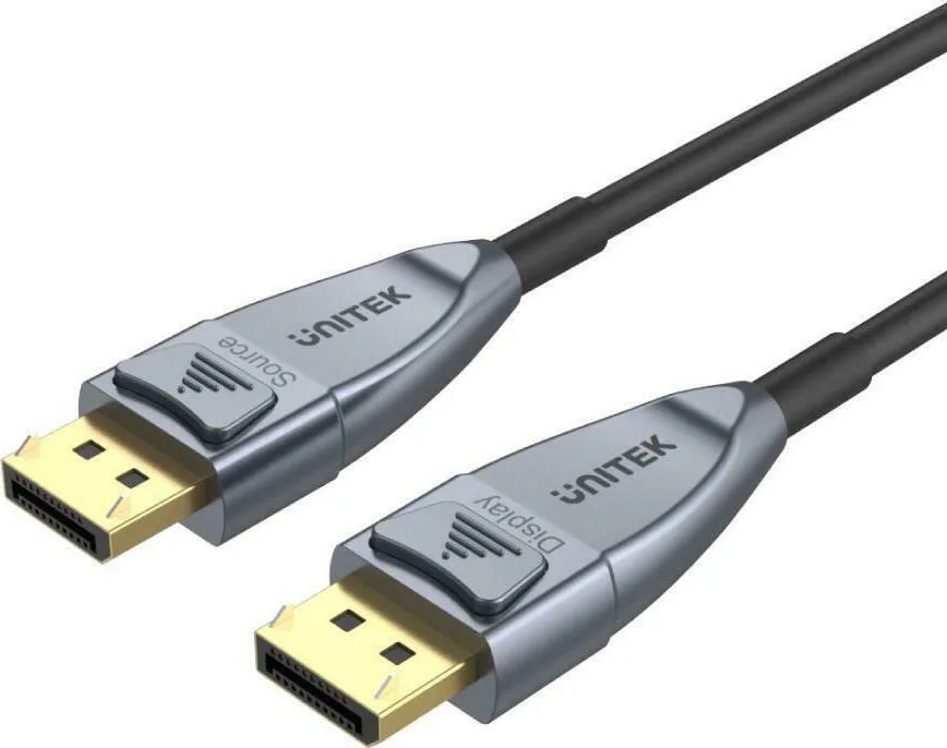 Unitek Cable DisplayPort male - DisplayPort male 5m Ασημί (C1615GY) - Image 1