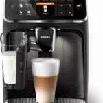 Philips 5400 Series Αυτόματη Μηχανή Espresso 1500W Πίεσης 15bar για Cappuccino με Μύλο Άλεσης Μαύρη