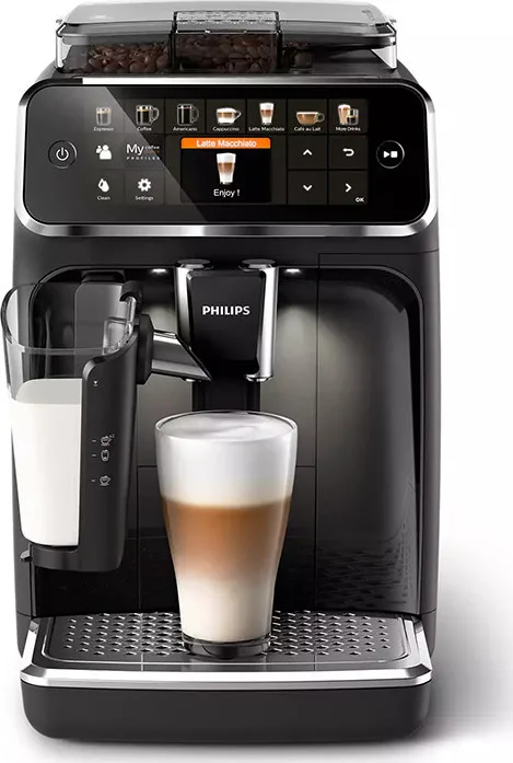 20210429171907_philips_ep5441_50 Philips 5400 Series Αυτόματη Μηχανή Espresso 1500W Πίεσης 15bar για Cappuccino με Μύλο Άλεσης Μαύρη - Image 1