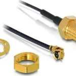DeLock Καλώδιο RP-SMA Male - RP-SMA Male 0.35m (88379)