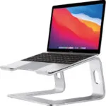 Crong Alubench Βάση για Laptop Ασημί