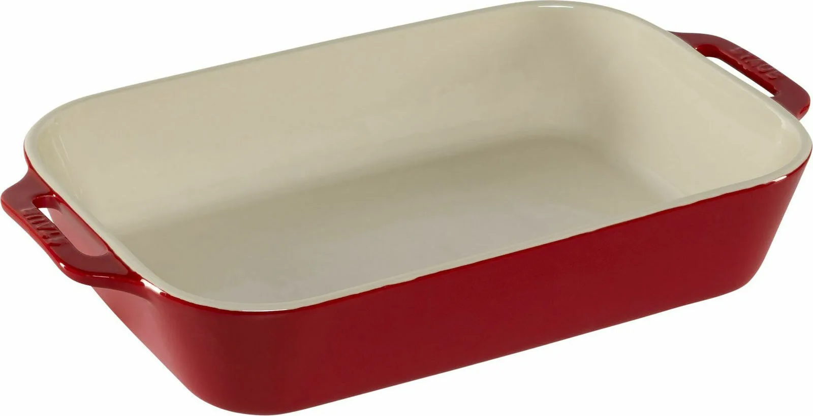 20210513105924_staub_pyrimacho_cherry_red_34x24cm_40511_148 Staub Ορθογώνιο Πυρίμαχο Σκεύος Κεραμικό 34x24cm 40511-148 - Image 1
