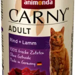 Animonda Carny Adult Υγρή Τροφή για Ενήλικες Γάτες σε Κονσέρβα με Αρνί και Βοδινό χωρίς Σιτηρά 400gr