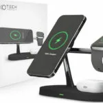 Tech-Protect Ασύρματος Φορτιστής (Qi Pad) και Καλώδιο USB-C - USB-C 15W Μαύρος (0211867)