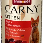 Animonda Carny Kitten Υγρή Τροφή για Ανήλικες Γάτες σε Κονσέρβα με Μοσχάρι χωρίς Γλουτένη 400gr