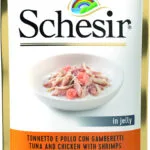 Schesir Nature for Cat Υγρή Τροφή για Ενήλικες Γάτες σε Φακελάκι με Γαρίδες, Κοτόπουλο και Τόνο χωρίς Γλουτένη 85gr 55061367