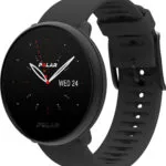 Polar Ignite 2 Stainless Steel 43mm Αδιάβροχο Smartwatch με Παλμογράφο (Black Pearl)