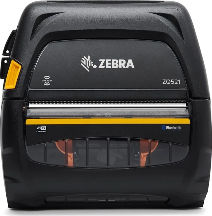 Zebra ZQ521 Φορητός Εκτυπωτής Ετικετών Απευθείας Μεταφοράς USB, Wi-Fi, Bluetooth 203 dpi ZQ52-BUW000E-00 - Image 1