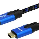 Savio HDMI 2.1 Braided Cable HDMI male - HDMI male 3m Μπλε CL-143