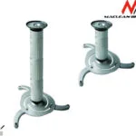 Maclean Energy Βάση Projector Οροφής MC-517 S με Μέγιστο Φορτίο 10kg Ασημί